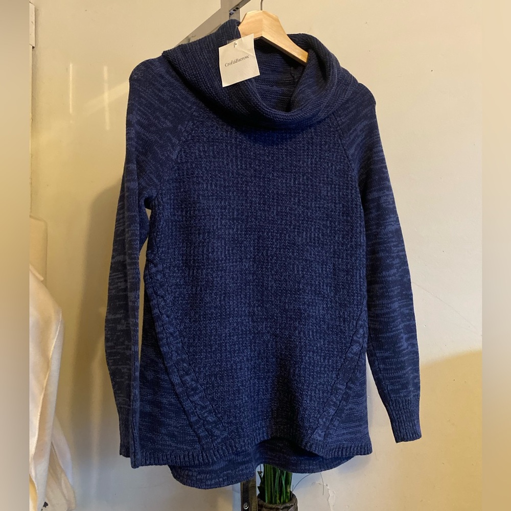 Womens Cowl Neck Sweater Size S
